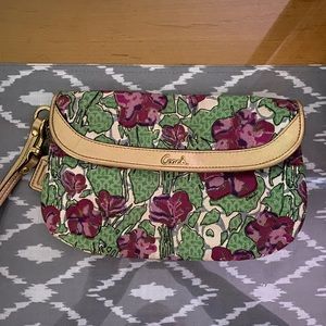 Coach wristlet